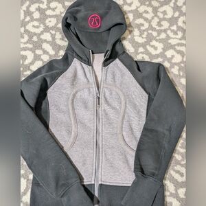 Lululemon Athletica Black and Pink Hoodie